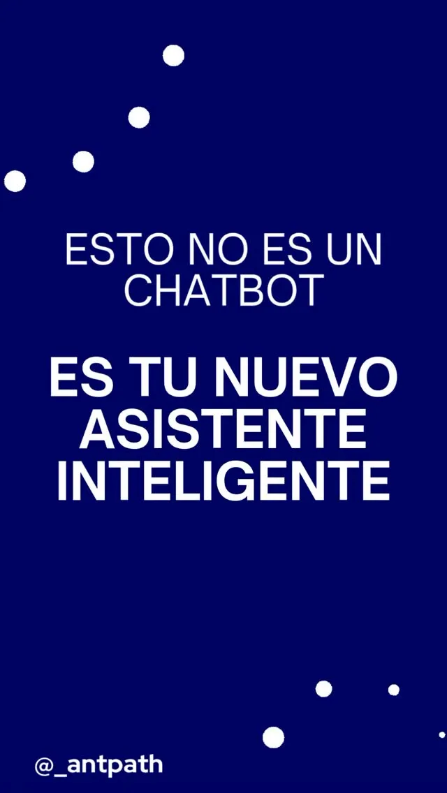 Un chatbot responde.